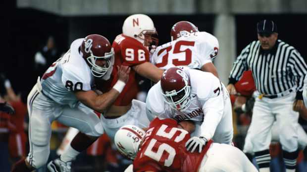 Grant Wistrom and Jason Peter vs Oklahoma